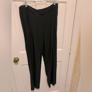 Eileen Fisher crepe pant -Black-10